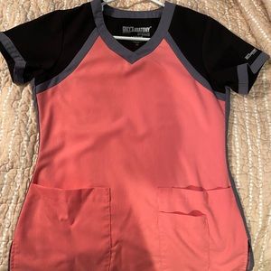 Grey’s Anatomy by Barco scrub top XS